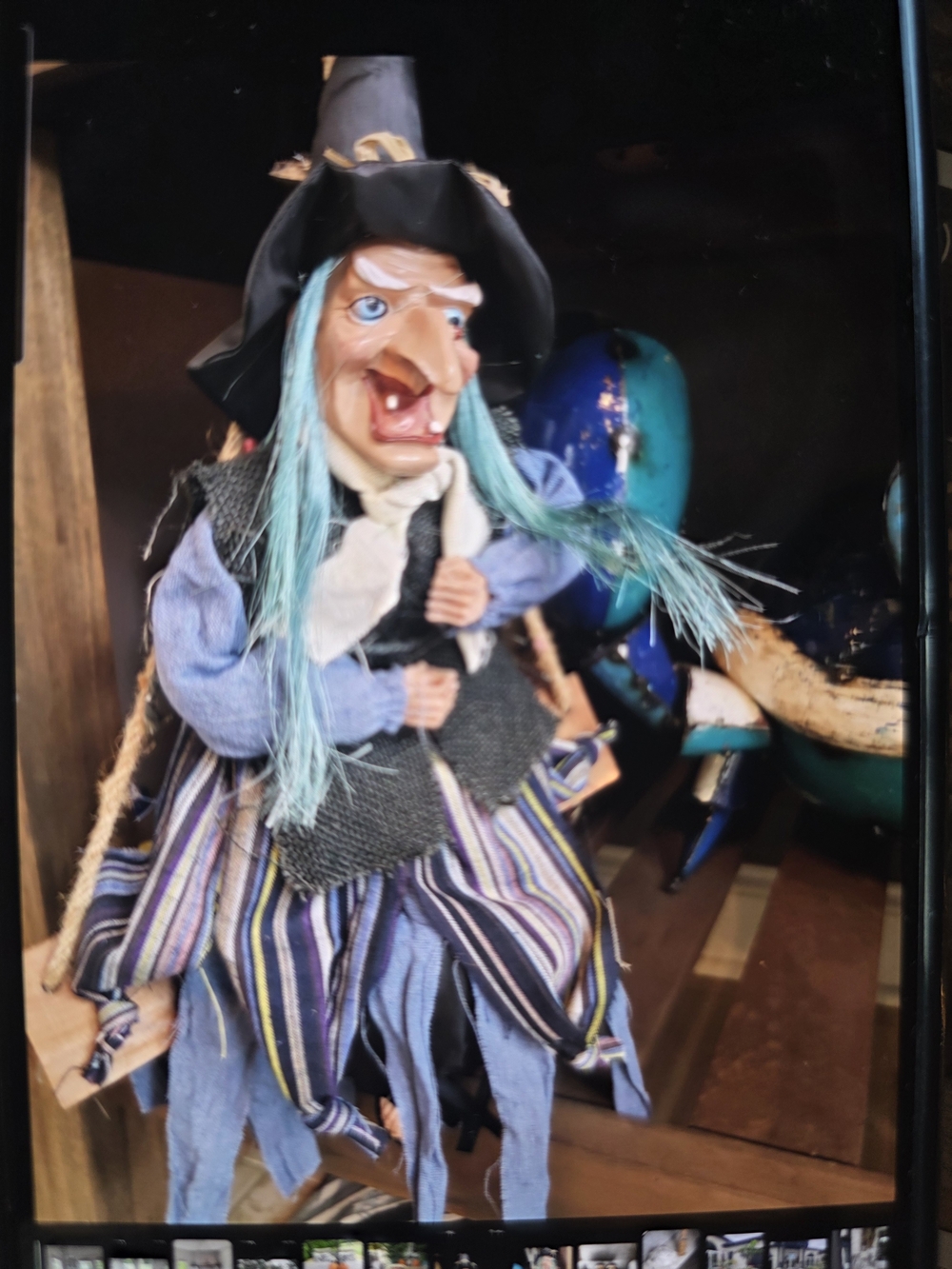 BLUE WITCH HOLIDAY DECOR